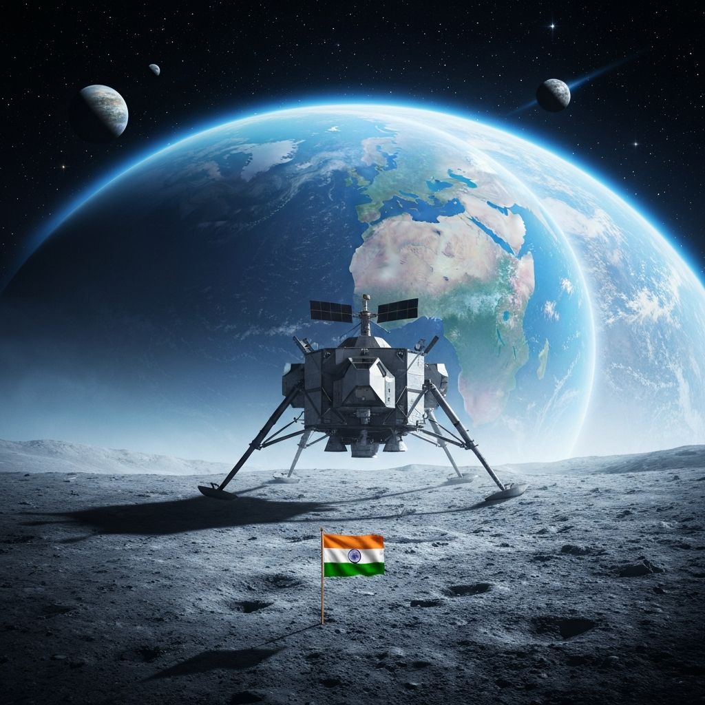 Chandrayaan-3: Touchdown on the Moon