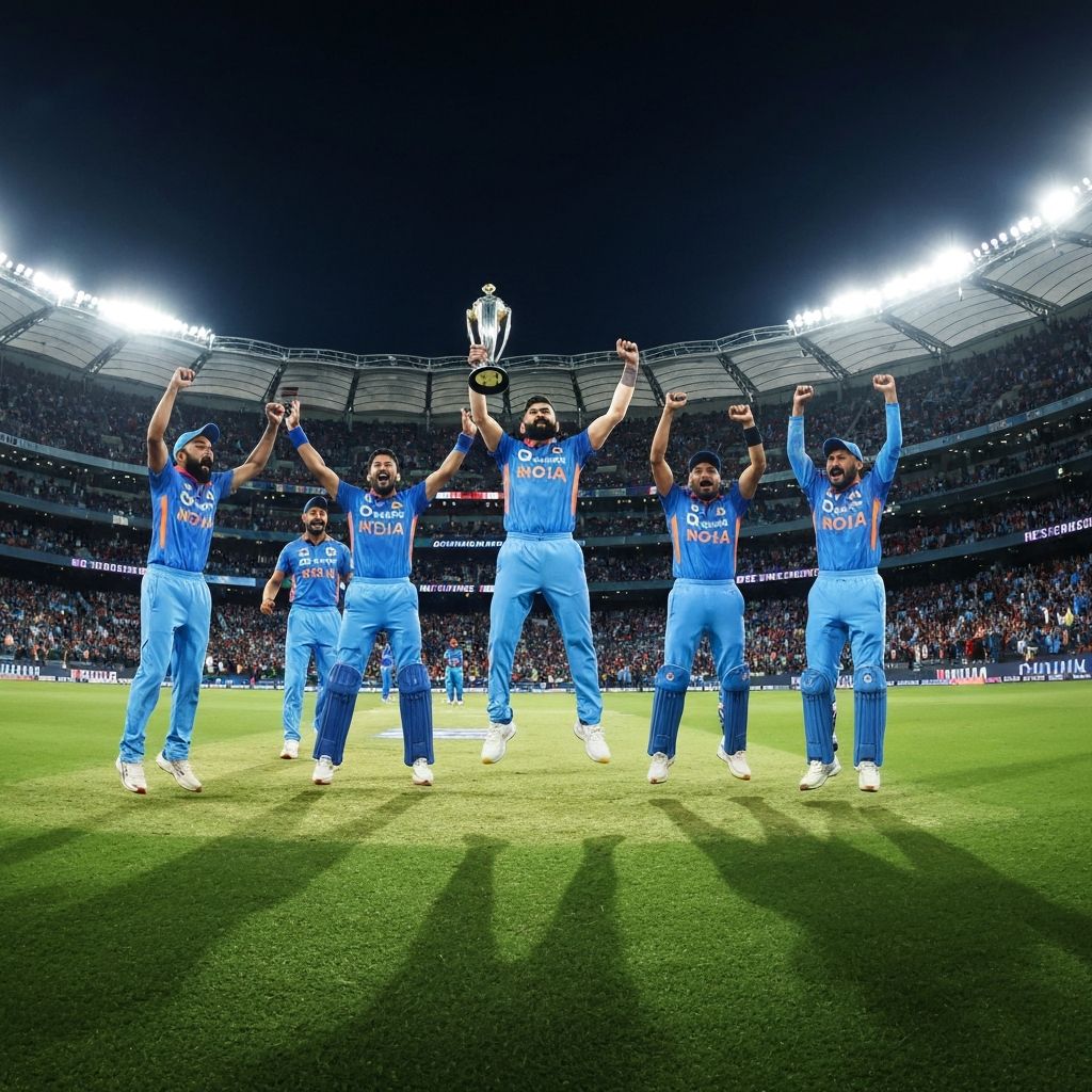 Cricket: India Wins Border-Gavaskar Trophy